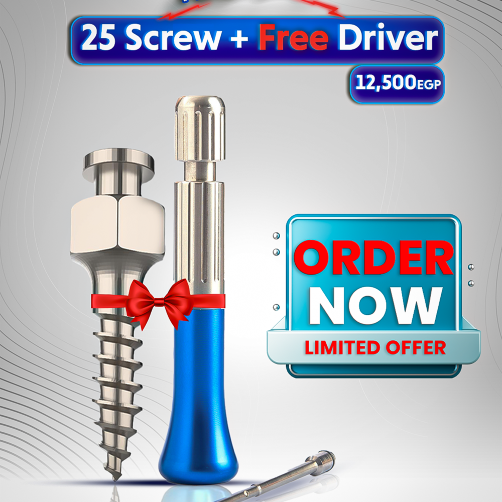 25 screw + free Driver
